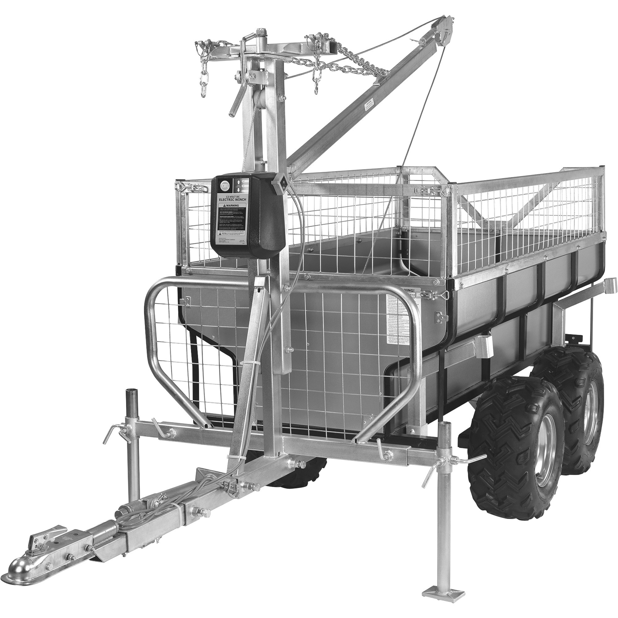 DR Power Versa-Trailer PRO XL2000, 1-Ton Capacity, Model# VT15010TBN